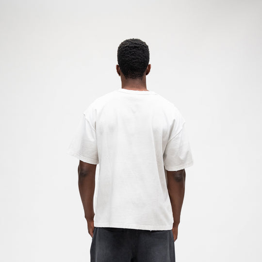 Outward Tee (Dirty Wash White)