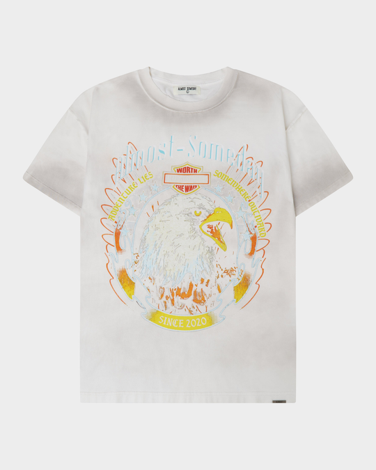 Outward Tee (Dirty Wash White)