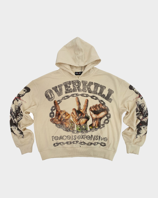 Overkill Hoodie (Beige)