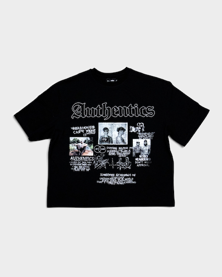 Patchwork Tee (Black)