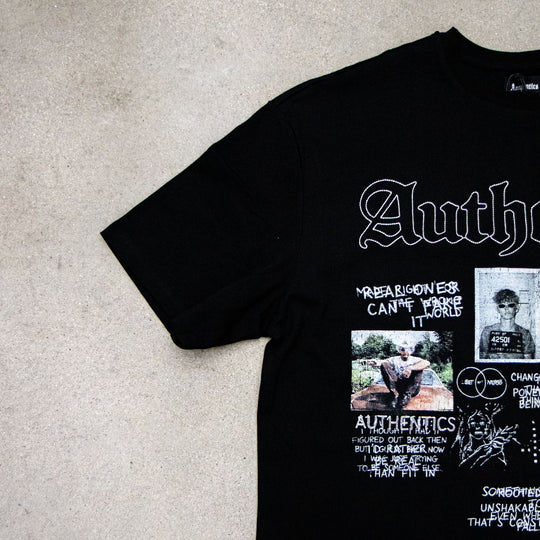 Patchwork Tee (Black)