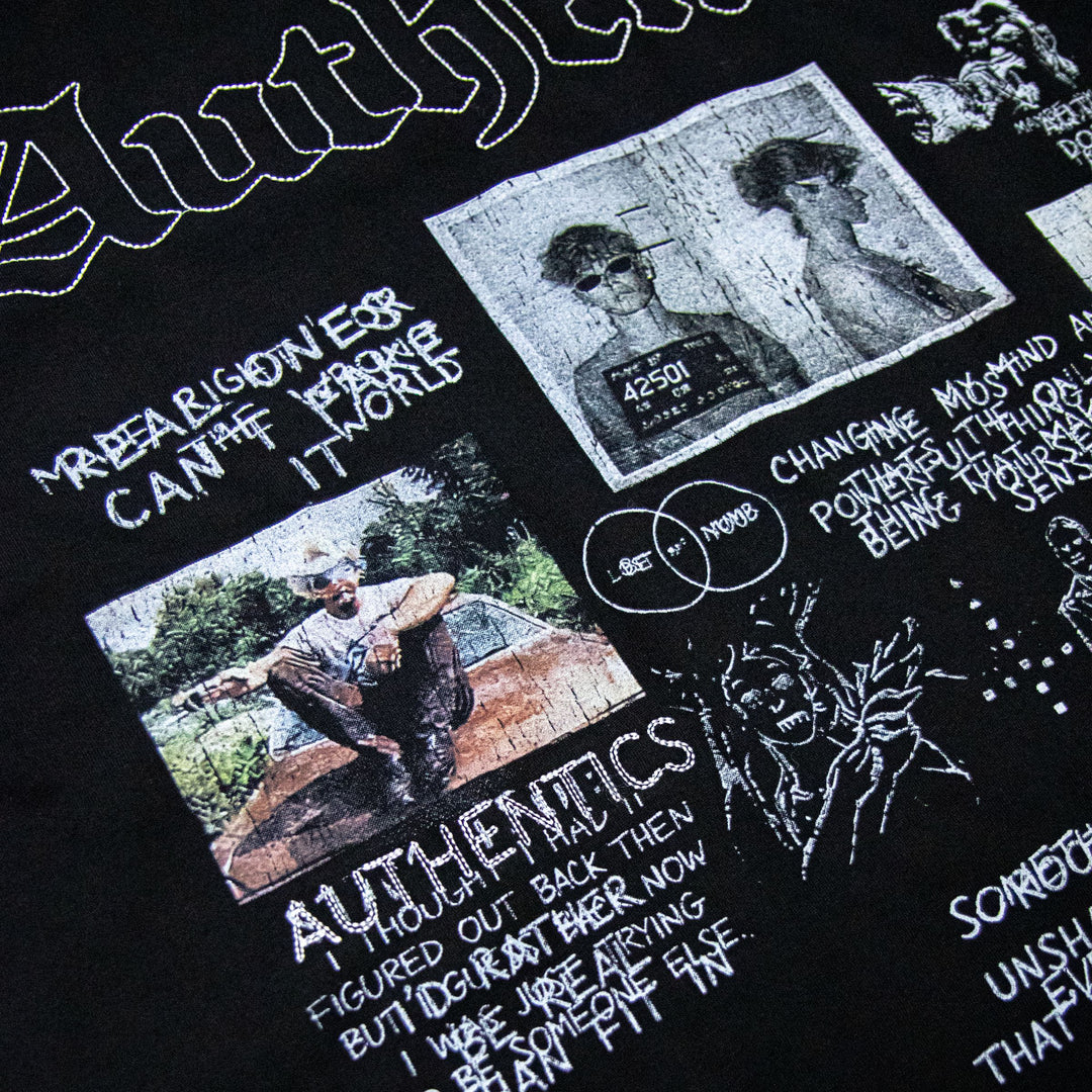 Patchwork Tee (Black)