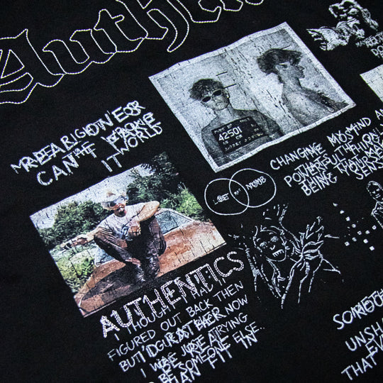 Patchwork Tee (Black)