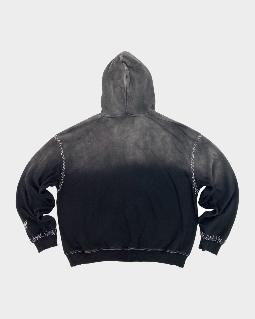 Peace Zip Up (Black Wash)