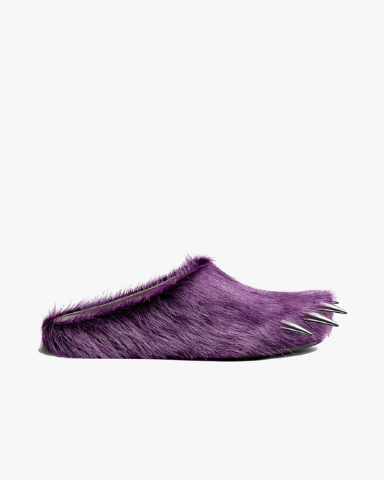 Bear Claw Purple Mules