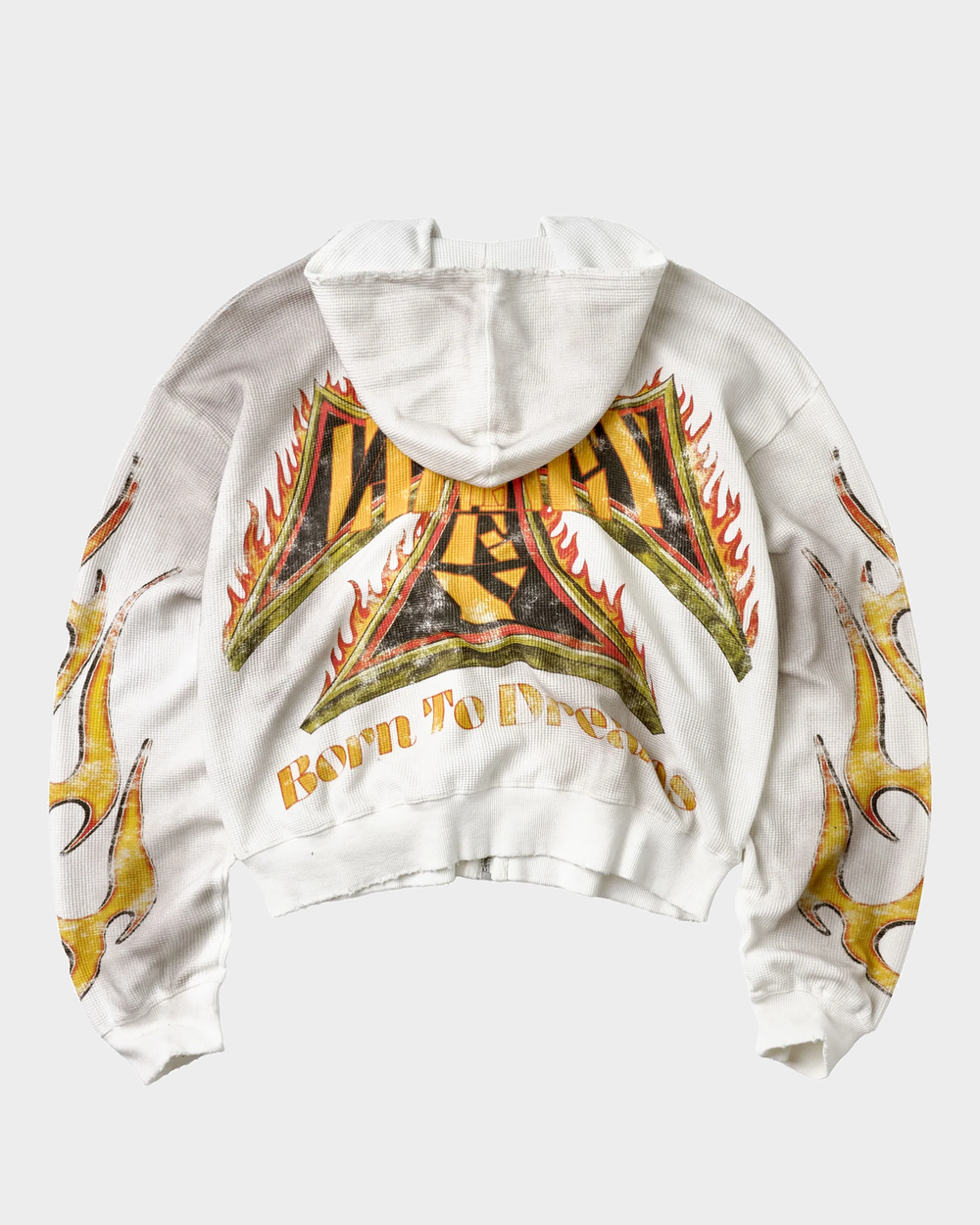 Vale Forever Reborn Waffle Zip Up (White)