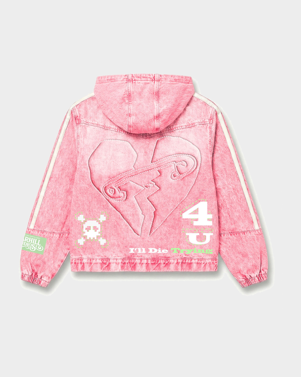 Die Trying Jacket (Washed Pink)