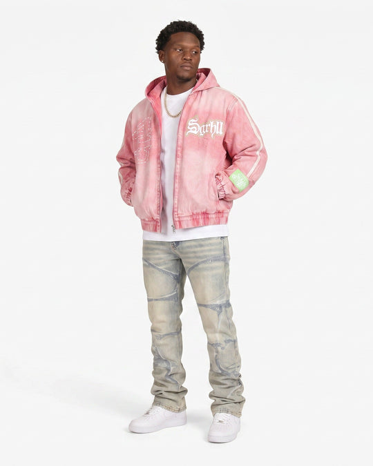 Die Trying Jacket (Washed Pink)