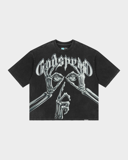 Silencio Tee (Black Wash)
