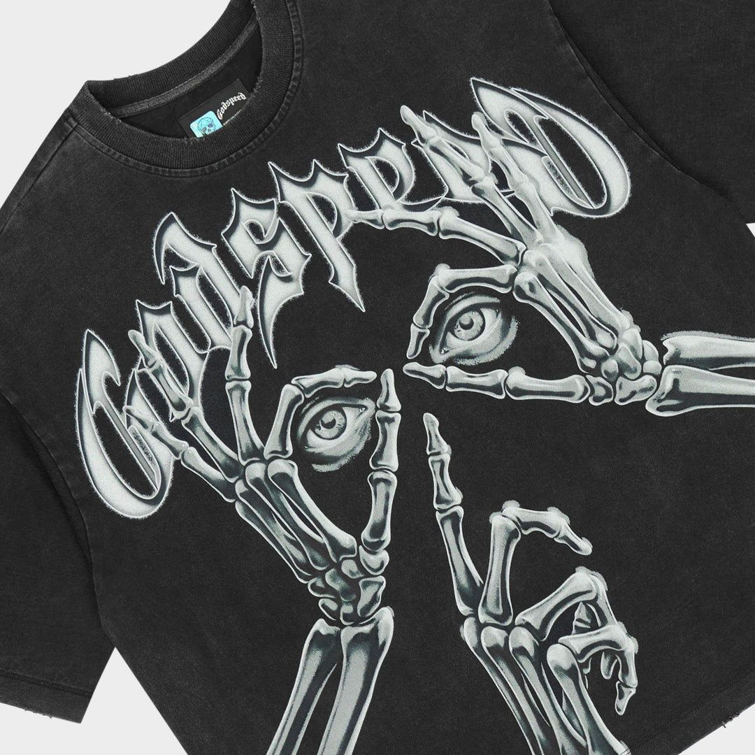 Silencio Tee (Black Wash)