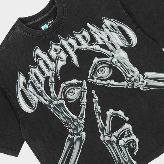 Silencio Tee (Black Wash)