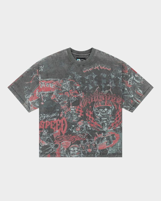 Sketch Archive Tee (Grey Wash)