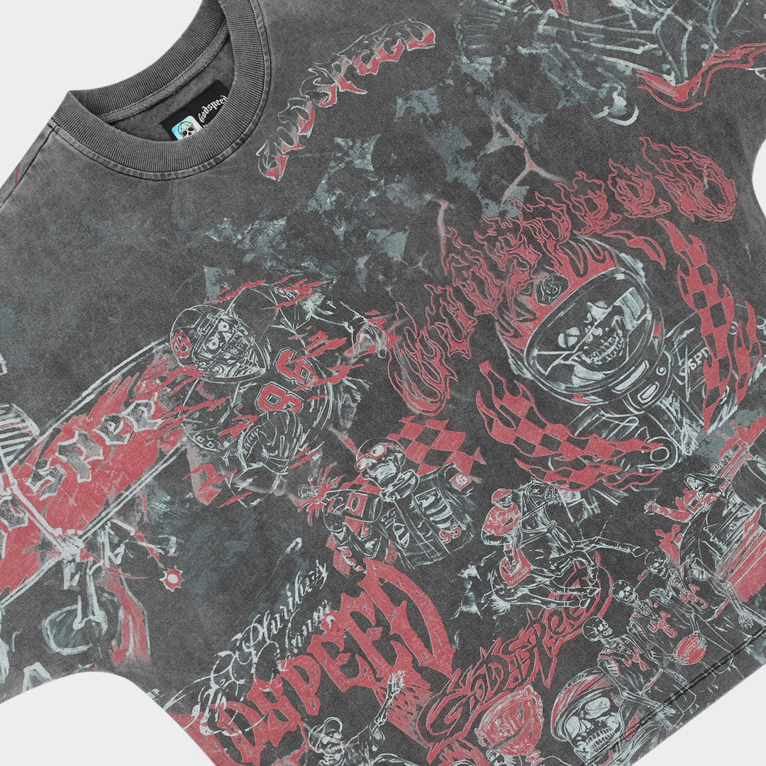 Sketch Archive Tee (Grey Wash)