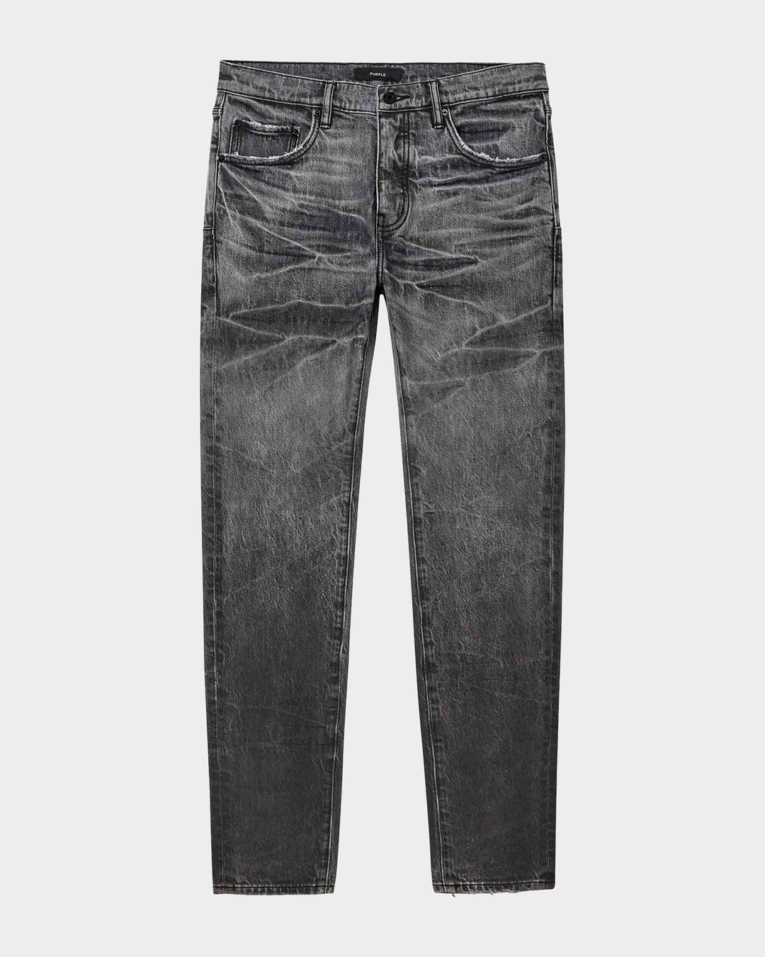 Skinny Tacking Jeans (Washed Black)
