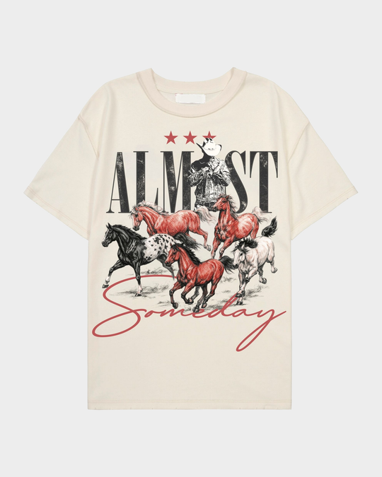 Smoke Tee (Cream)