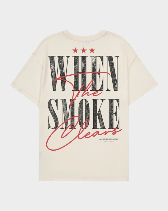 Smoke Tee (Cream)