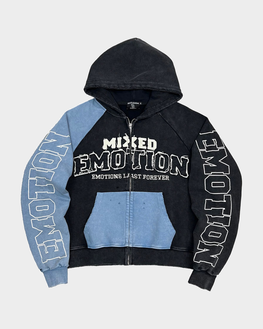 Split Decision Hoodie (Blue)