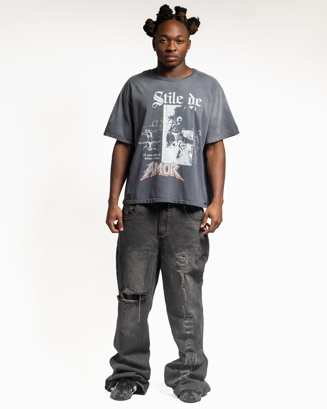 Stresso Tee (Grey)
