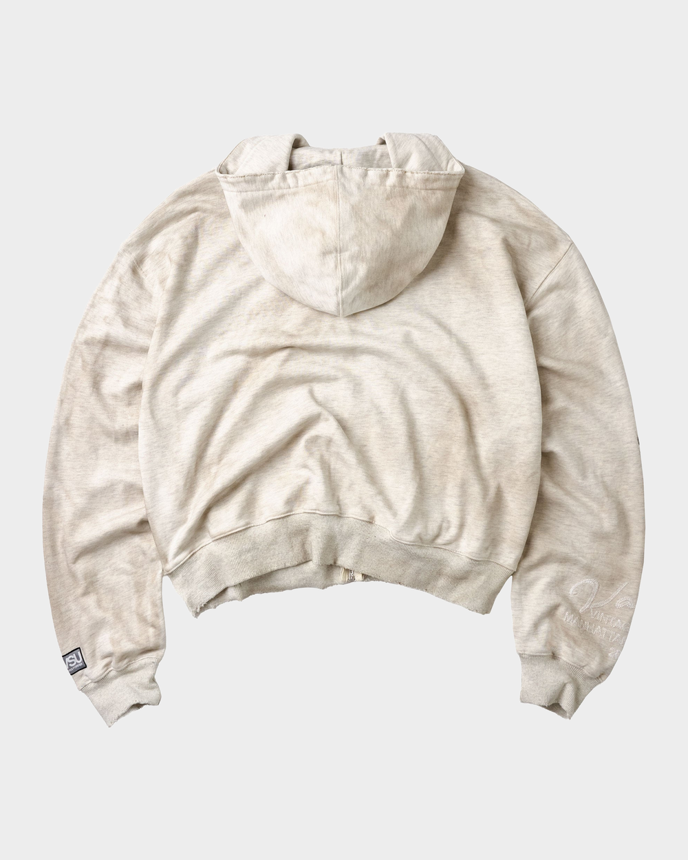Sunday Zip Up Hoodie (Cream)