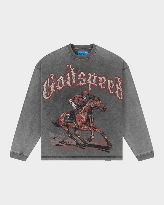 Thoroughbred LS Tee NG (Grey Wash)