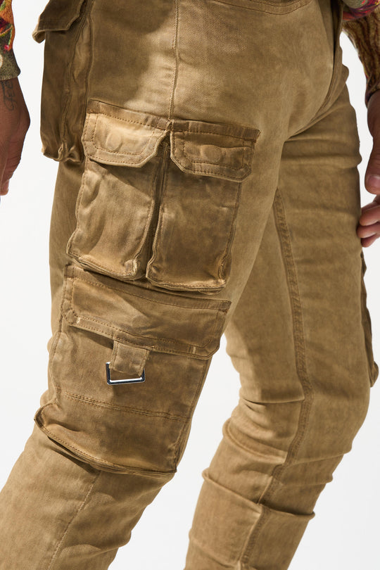 TIGERS EYE Cargo Jeans