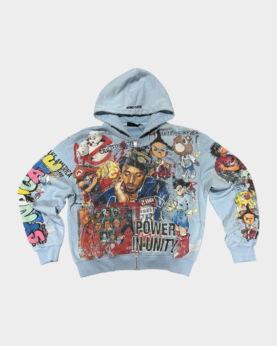 Unity 2.0 Zip Up Hoodie (Blue)