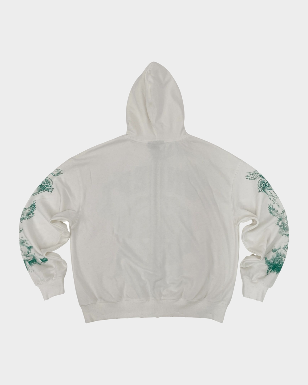 University Zip Up (White)