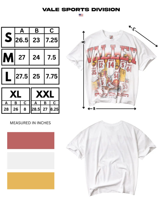 Vale Bleachers Tee (White)