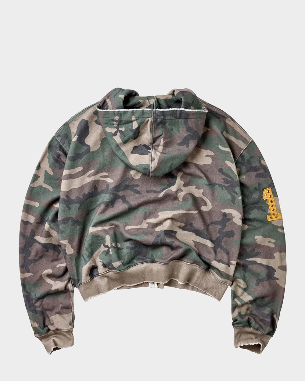 Vale Forever Camo Zip Up Hoodie
