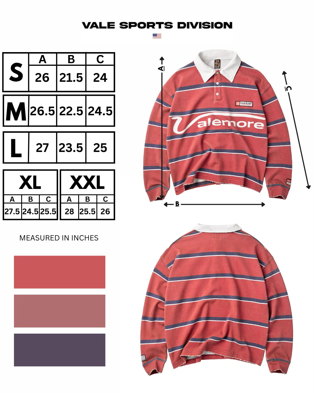 Valemore Rugby (Red)