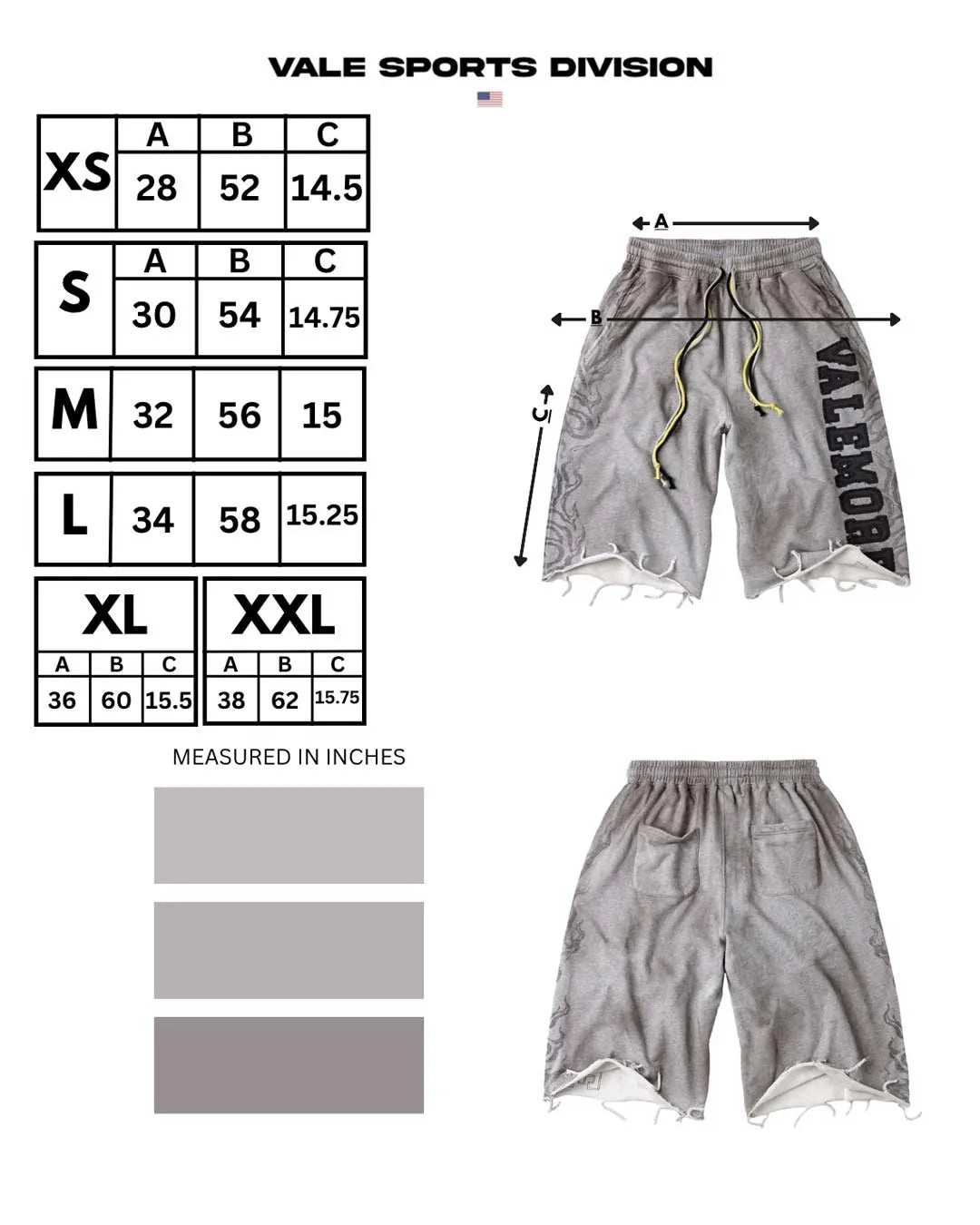 Valemore 3/4 Shorts
