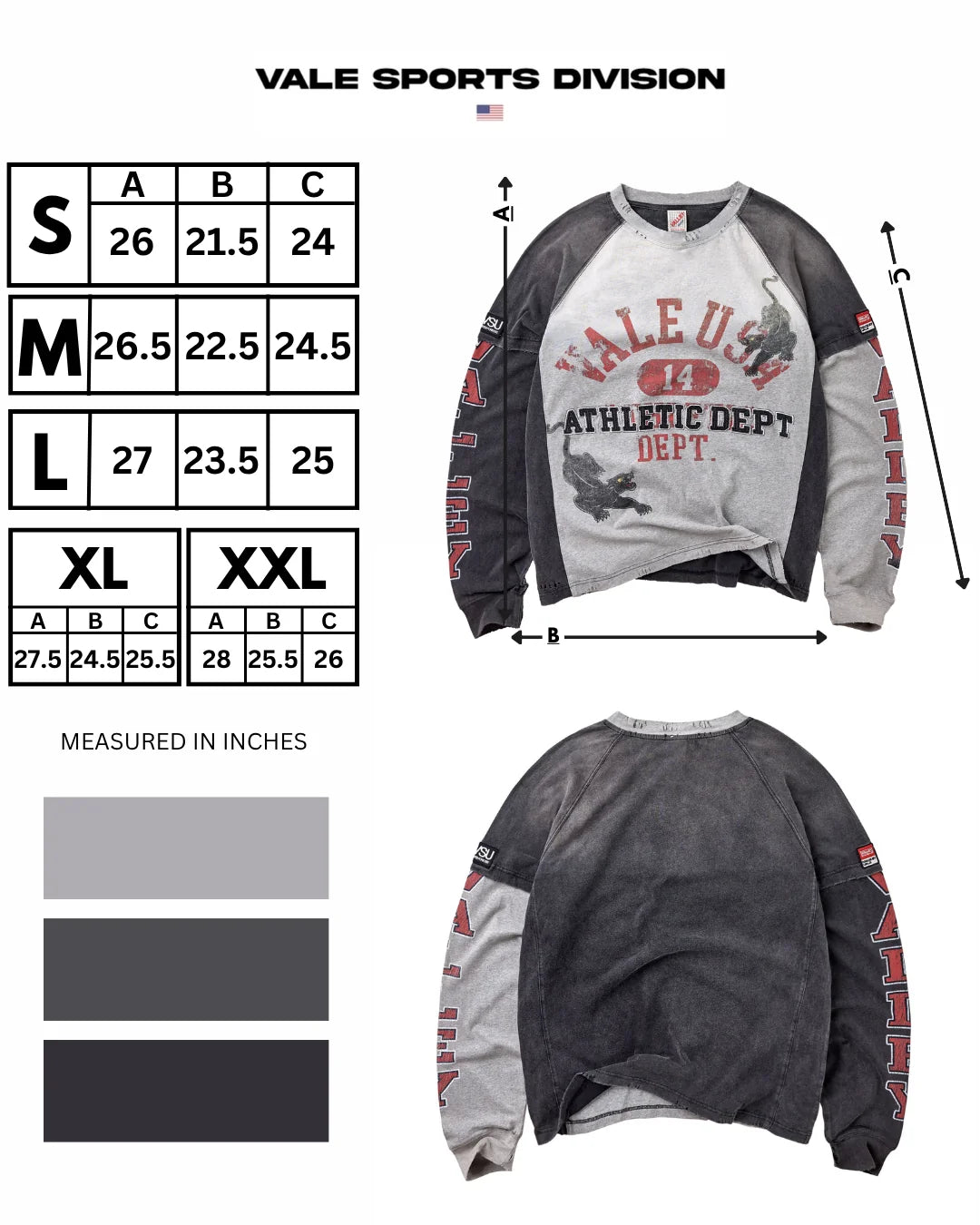 Varsity LS Tee