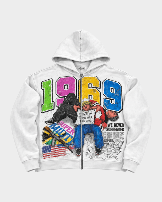 War Has Ended Hoodie (White)