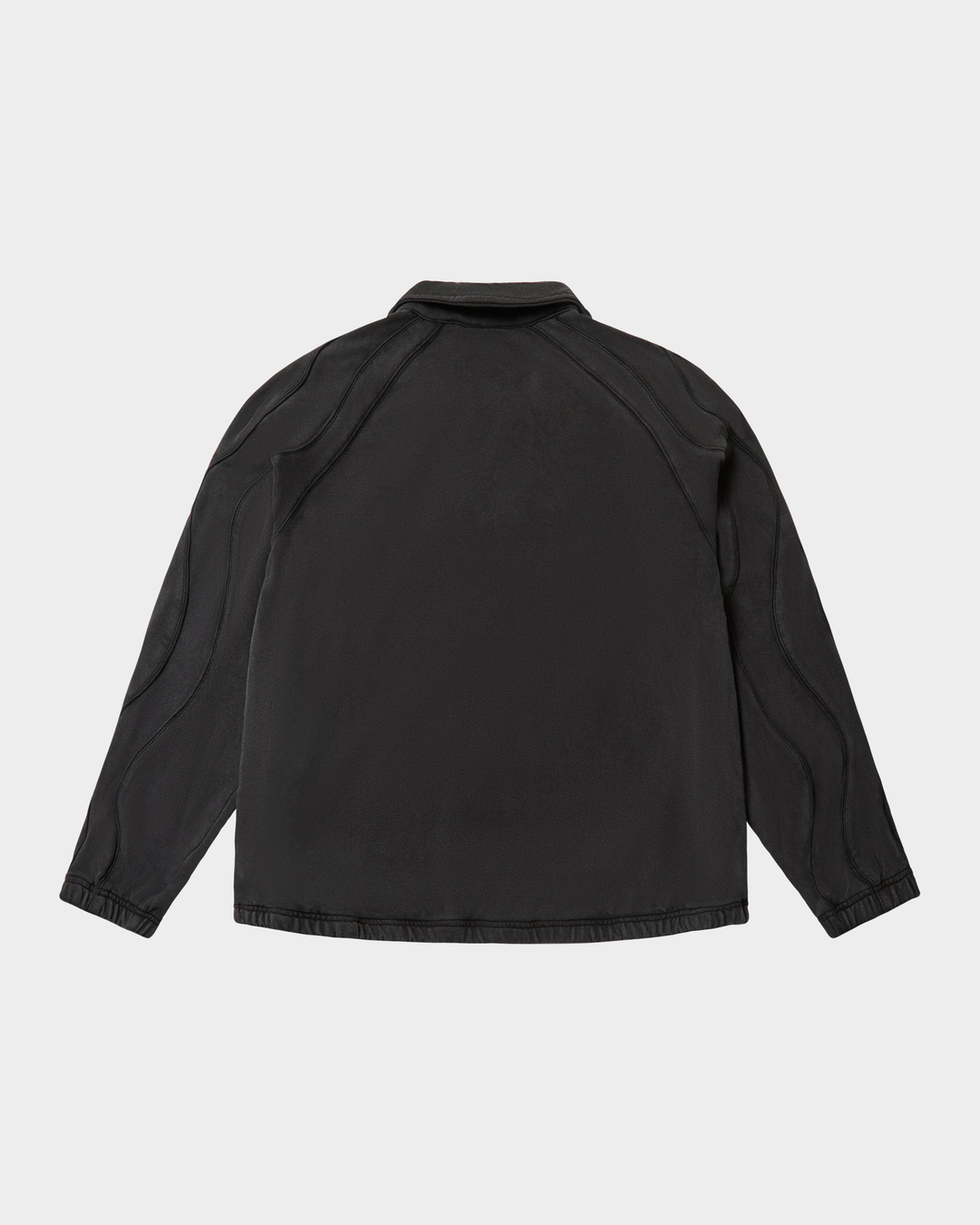 Wavy Seam Training Top (Washed Black)