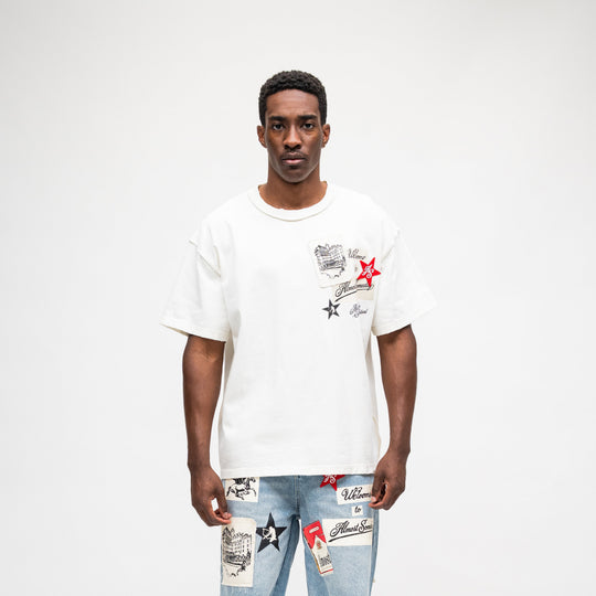 Welcome Tee (Cream)