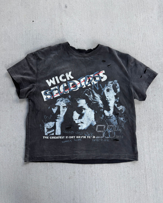 Wick Records Tee (Black)