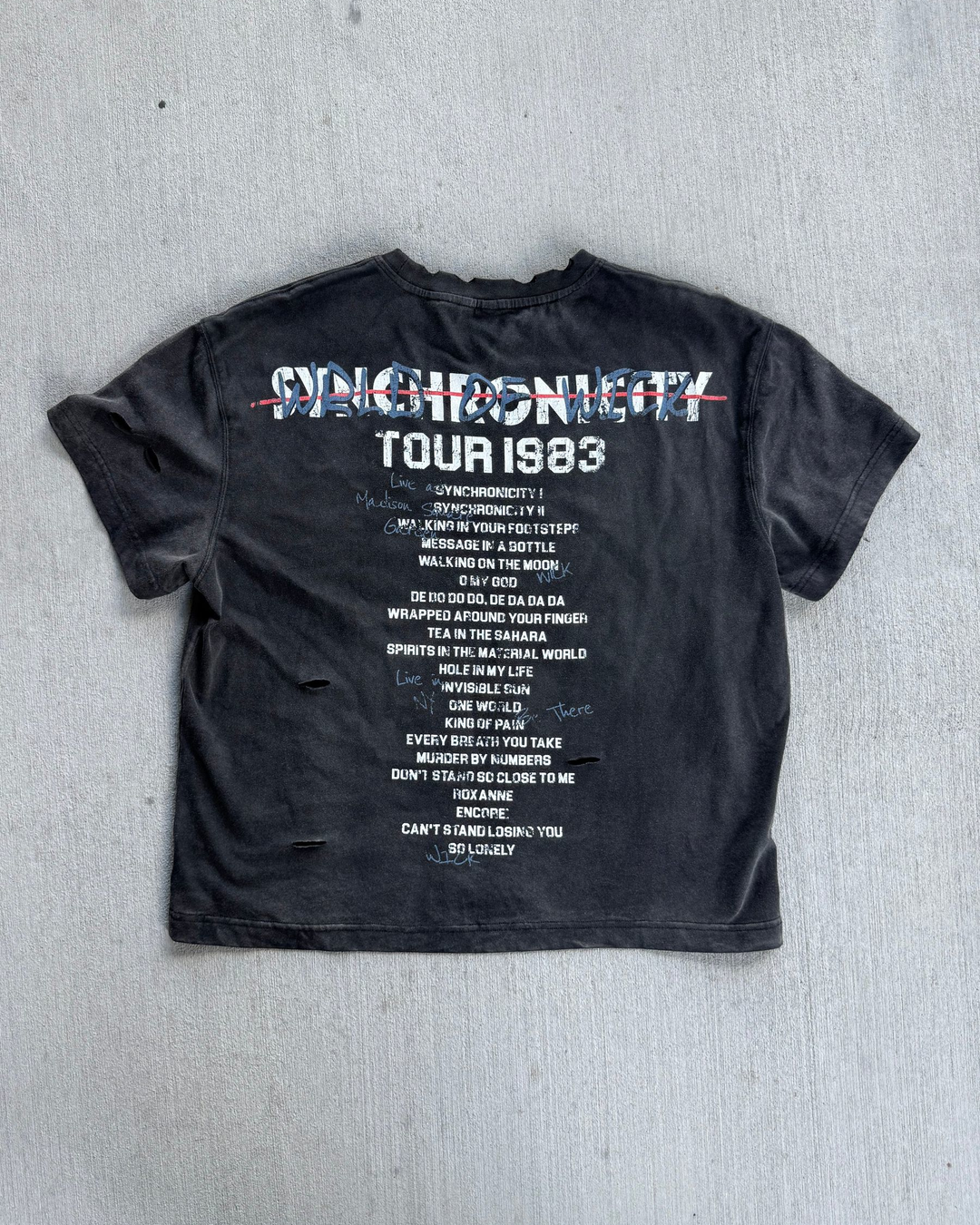 Wick Records Tee (Black)