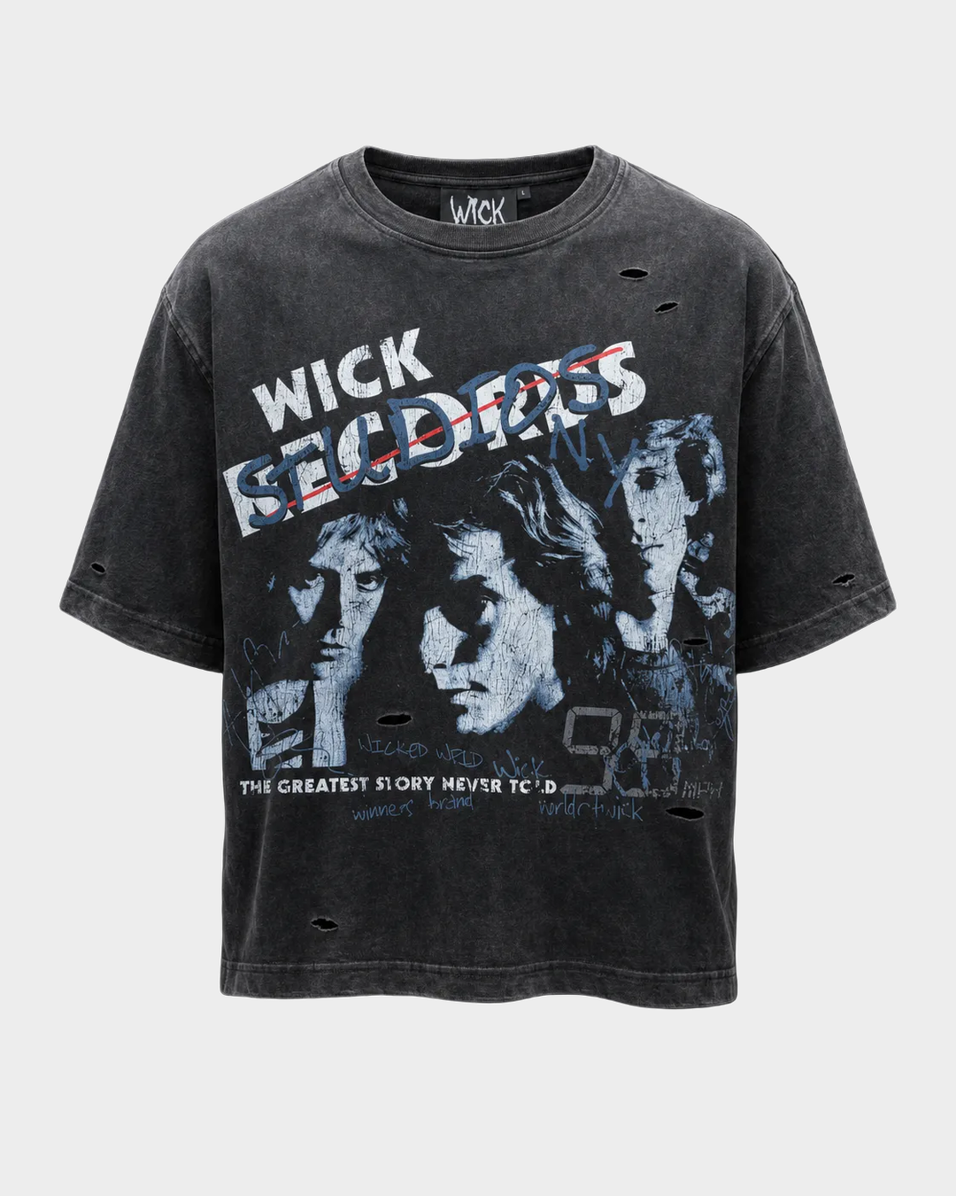Wick Records Tee (Black)
