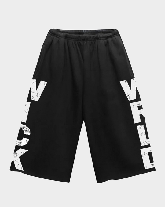 Wick 3/4 Sweatshorts (Black)