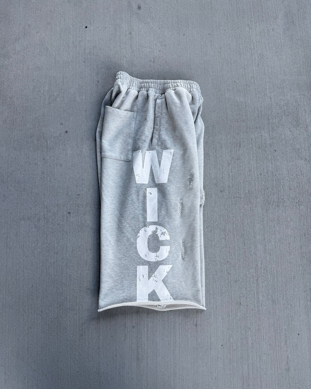 Wick 3/4 Sweatshorts (Grey)