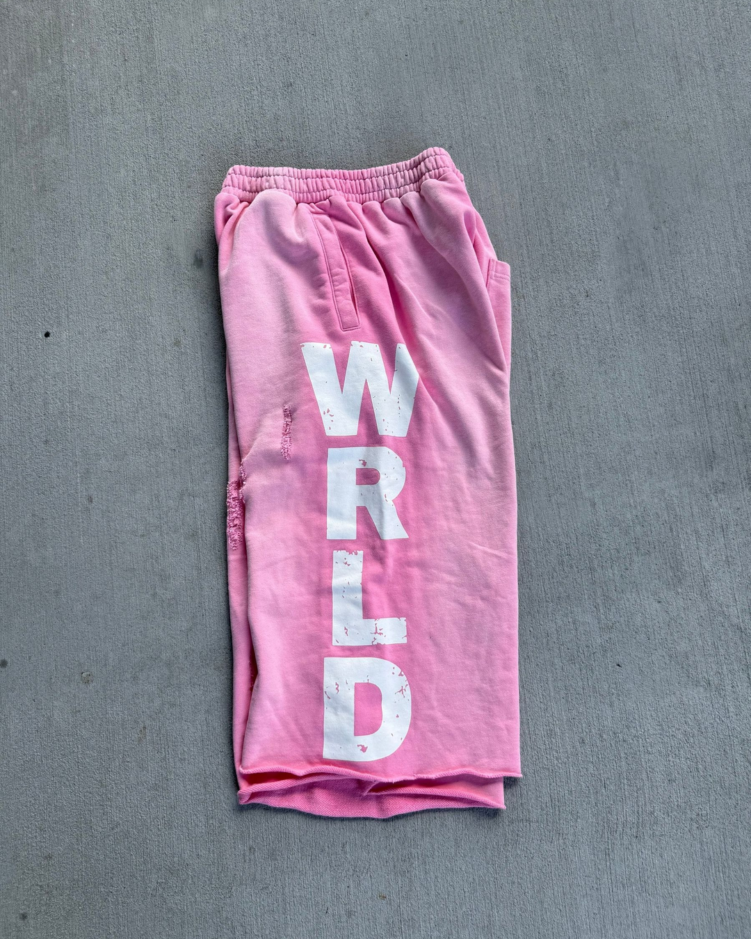 Wick 3/4 Sweatshorts - Pink
