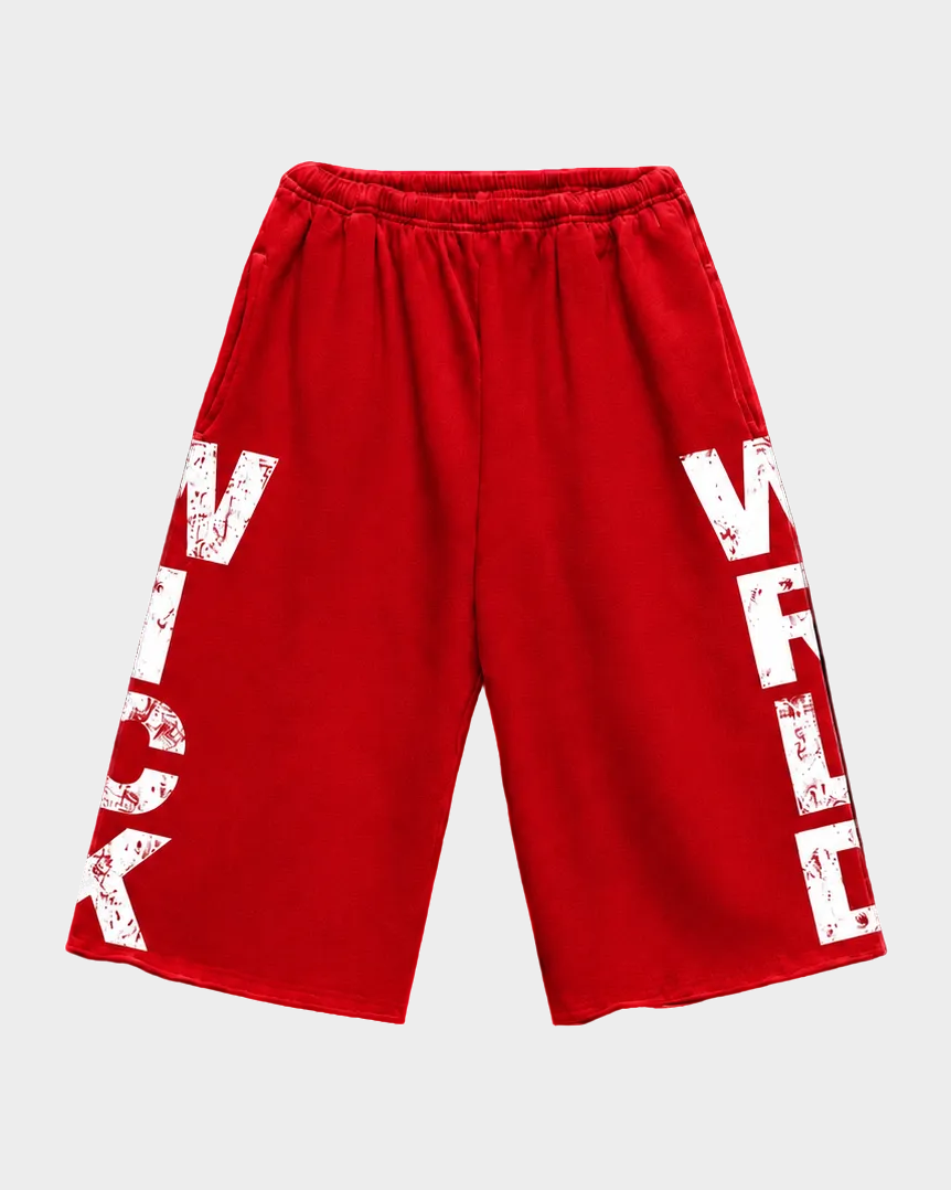 Wick Sweatshorts (Red)