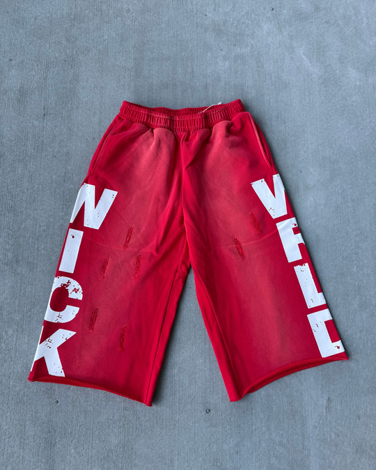 Wick Sweatshorts (Red)