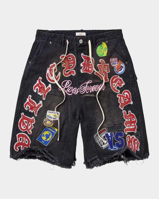 Vale Workshop Jorts - Black