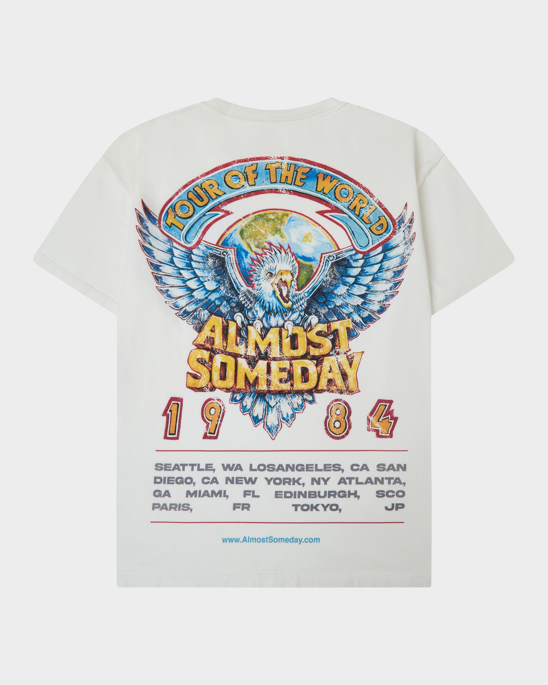 World Tee (Cream)