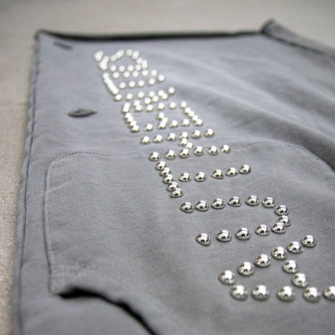 Wrong World 3/4 Shorts (Grey)