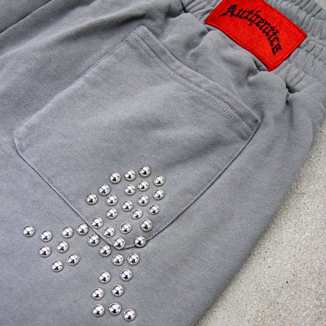 Wrong World 3/4 Shorts (Grey)
