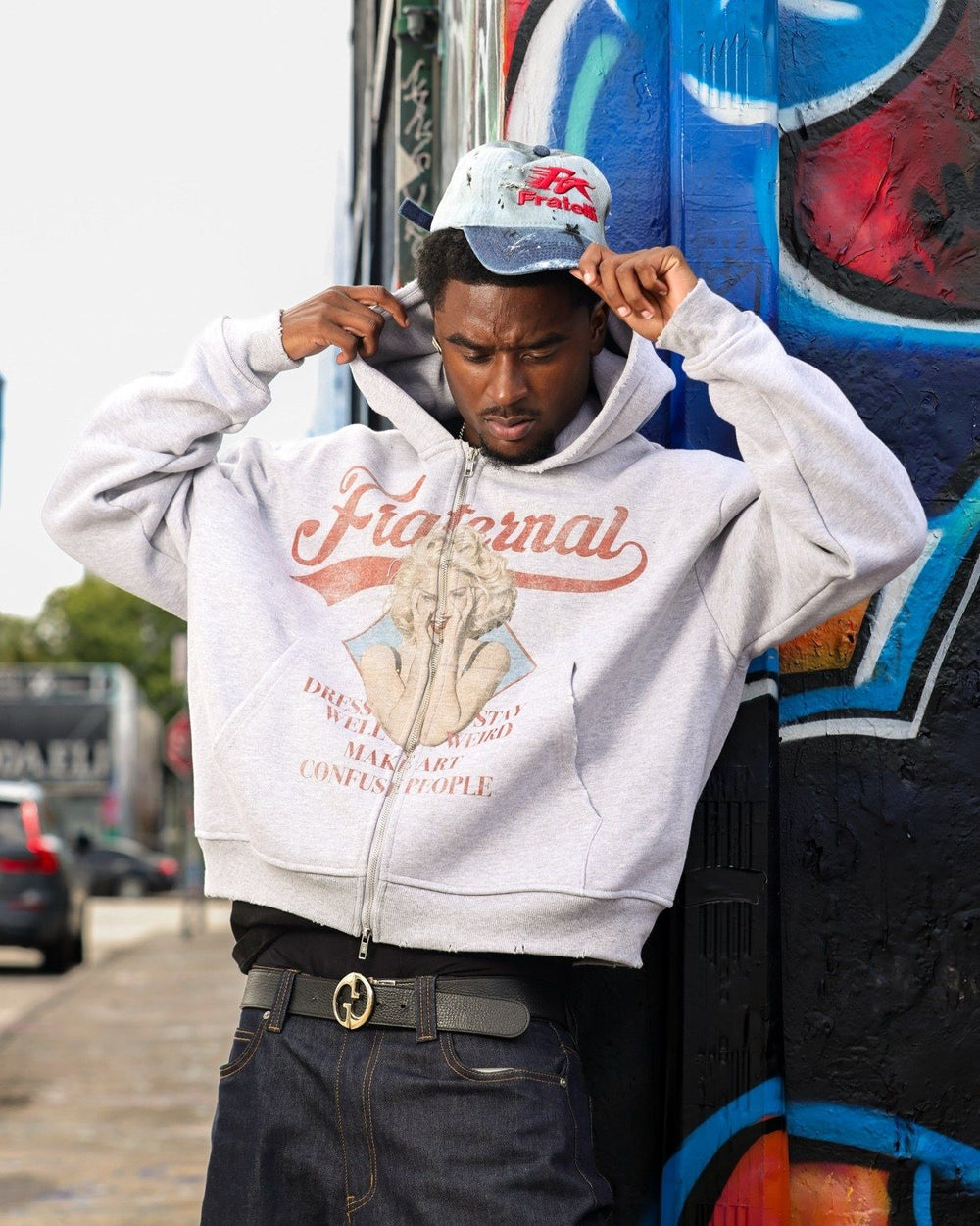 Madonna Hoodie (Gray)