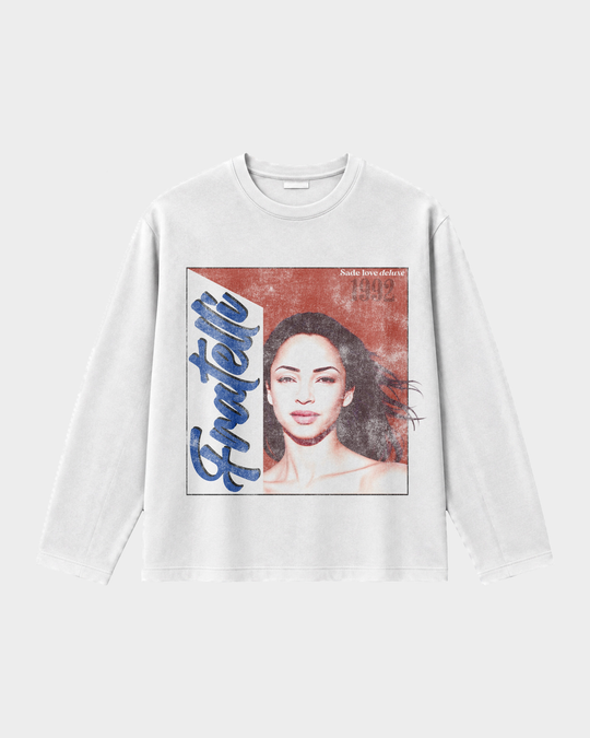 Sade Deluxe Long Sleeve (White)