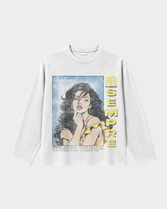 Sexy Per Sempre Long Sleeve (White)